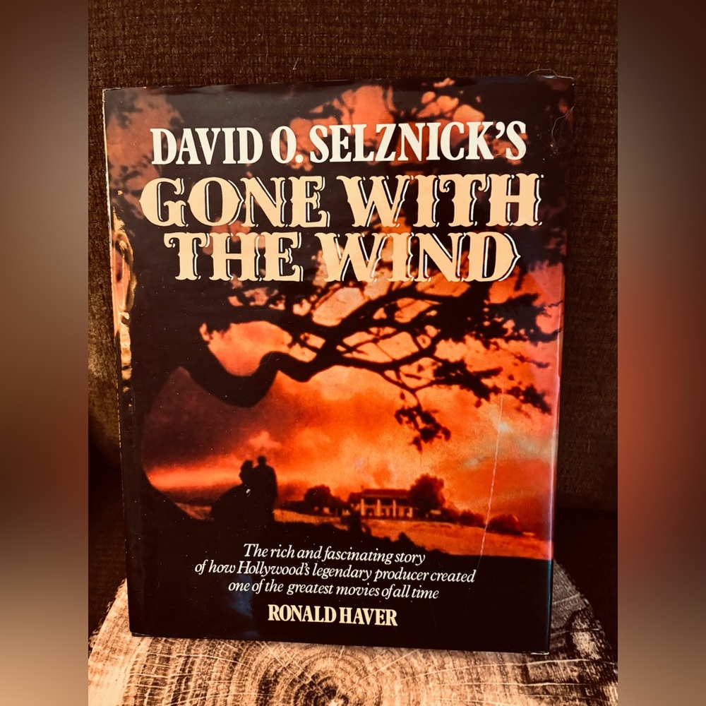 David O. Selznick’s “Gone With The Wind” By Ronald Haver 1986 Coffee Table Book